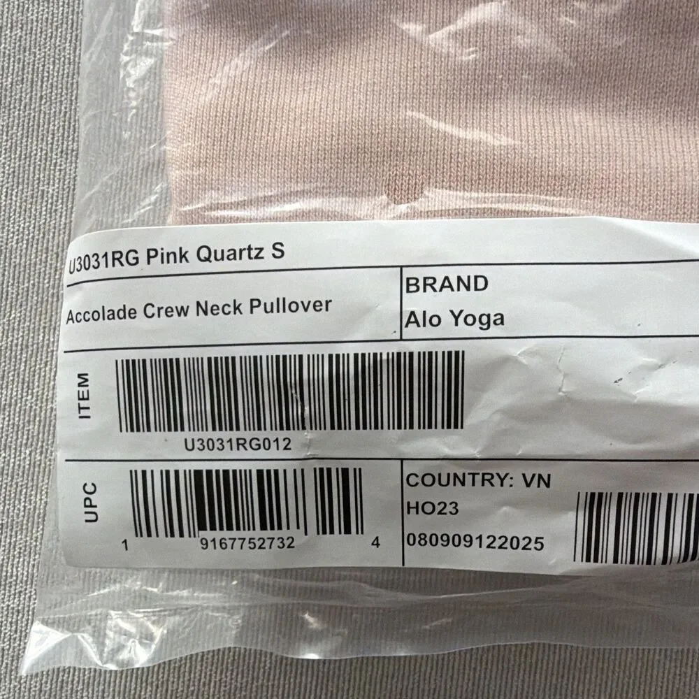 ALO Yoga new tags